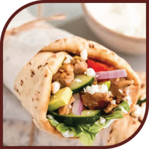 Garlic Naan Wrap